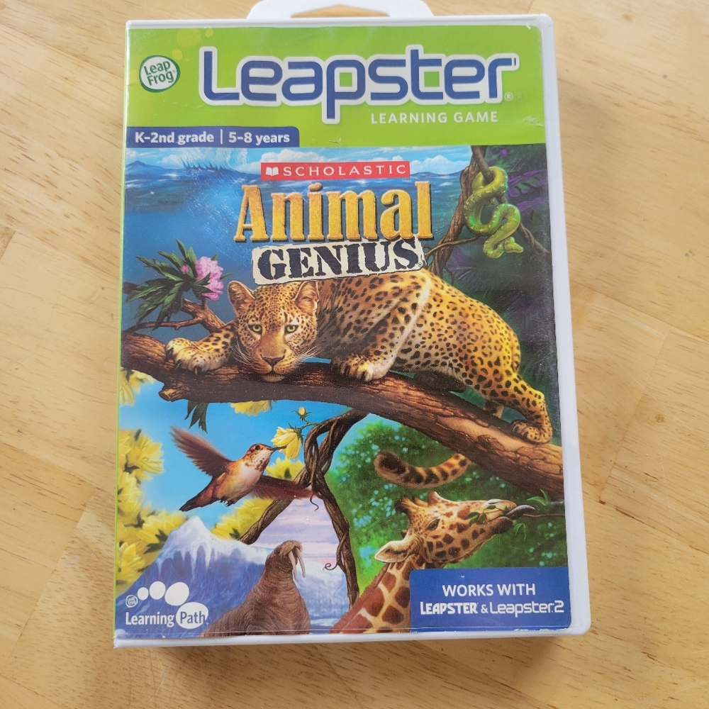 Leapster Scholastic Animal Genius Game